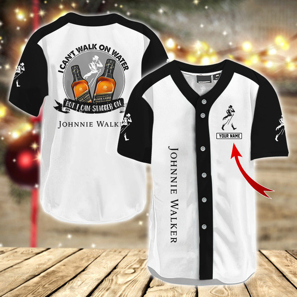 Buildercar - Personalized I Can Stagger On Johnnie Walker Baseball Jersey