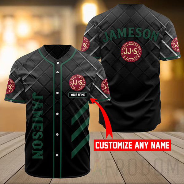 Buildercar - Personalized Vintage Jameson Baseball Jersey