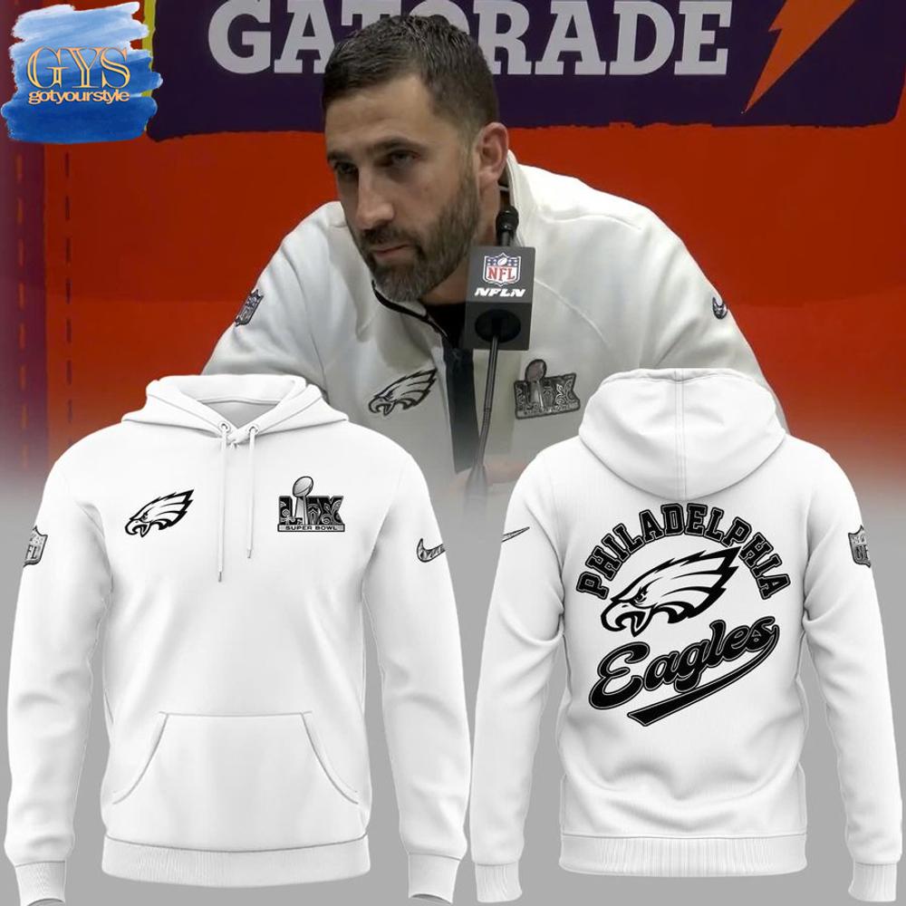 Buildercar - Philadelphia Eagles Super Bowl LIX Opening Night Special Hoodie