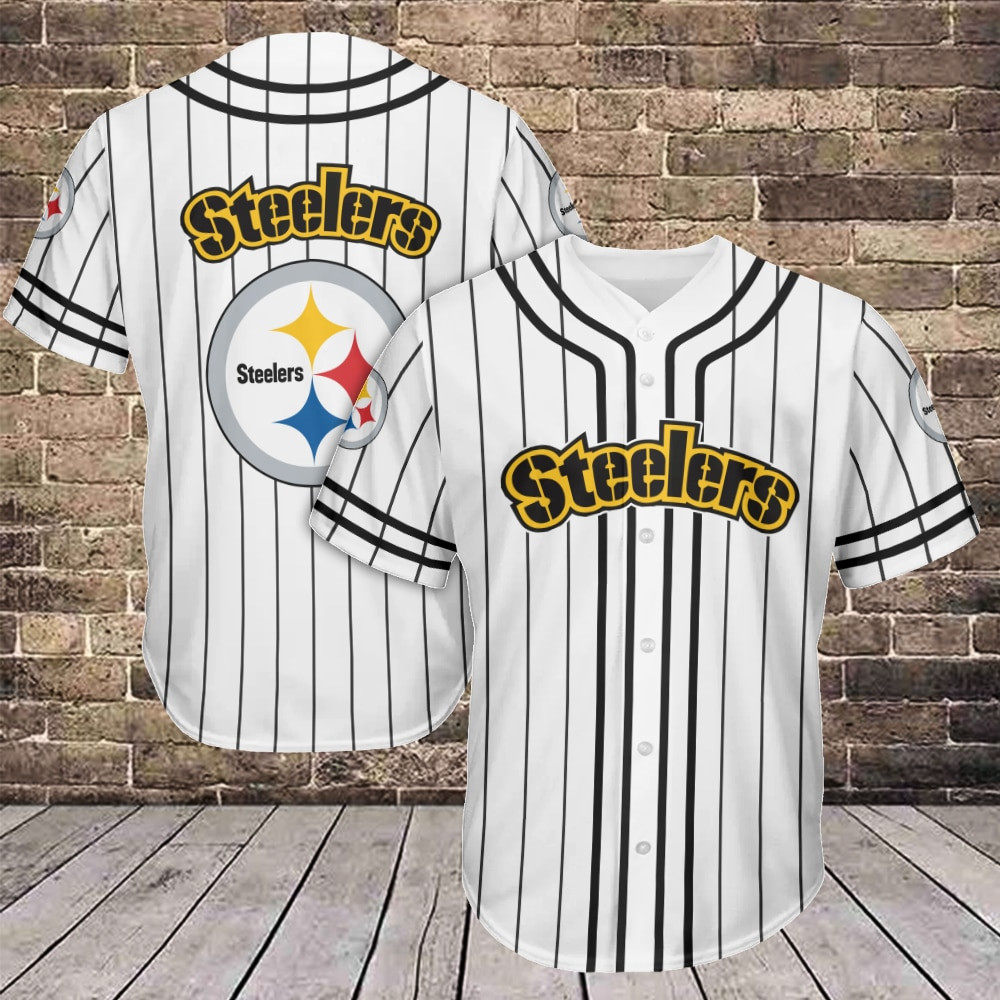 Buildercar - Pittsburgh Steelers Baseball Jersey