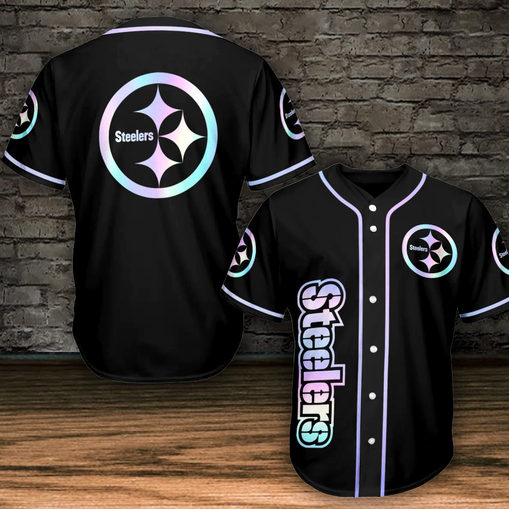 Buildercar - Pittsburgh Steelers Baseball Jersey