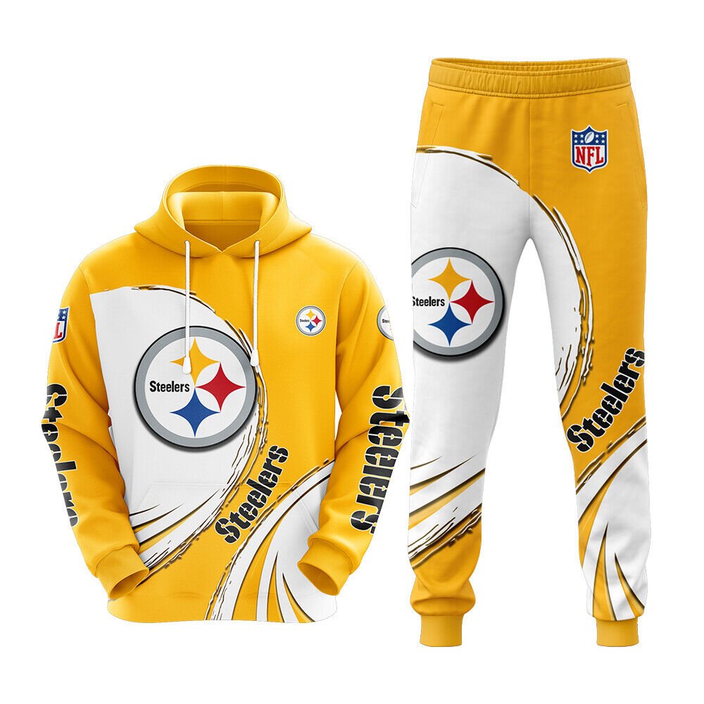 Buildercar - Pittsburgh Steelers NFL Football Team Sport Hoodie Tracksuit
