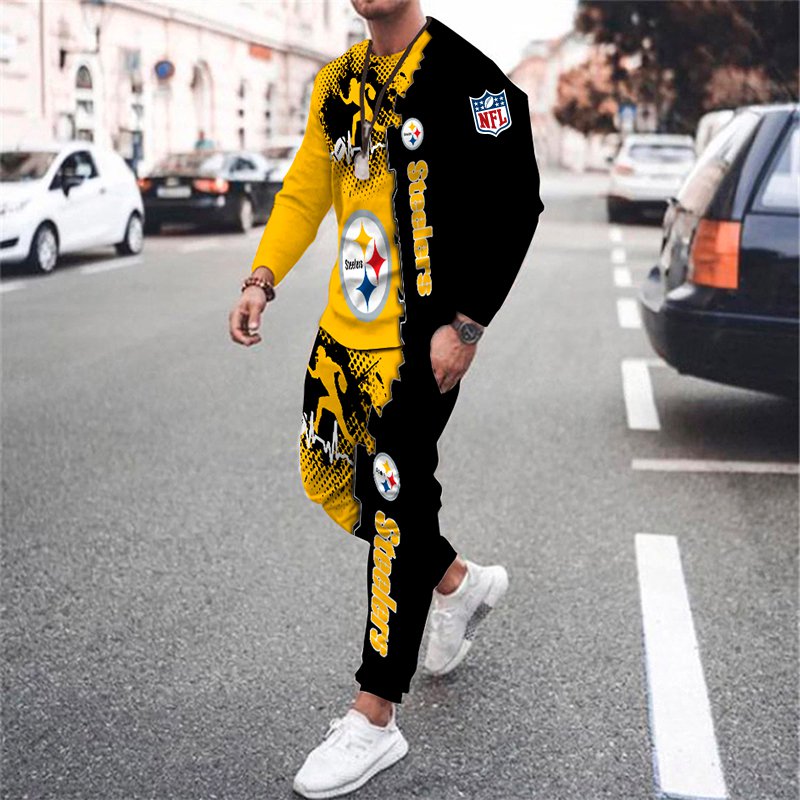 Buildercar - Pittsburgh Steelers NFL Football Team V2 Sport Hoodie Tracksuit