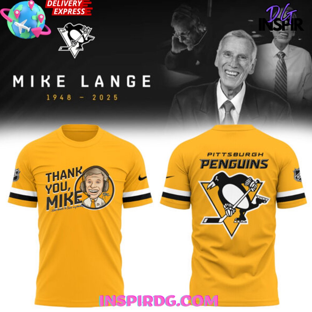 Buildercar - Remembering Legendary Broadcaster Mike Lange NHL T-shirt