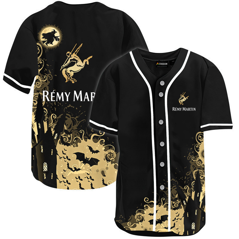 Buildercar - Remy Martin Black Halloween Witch Baseball Jersey