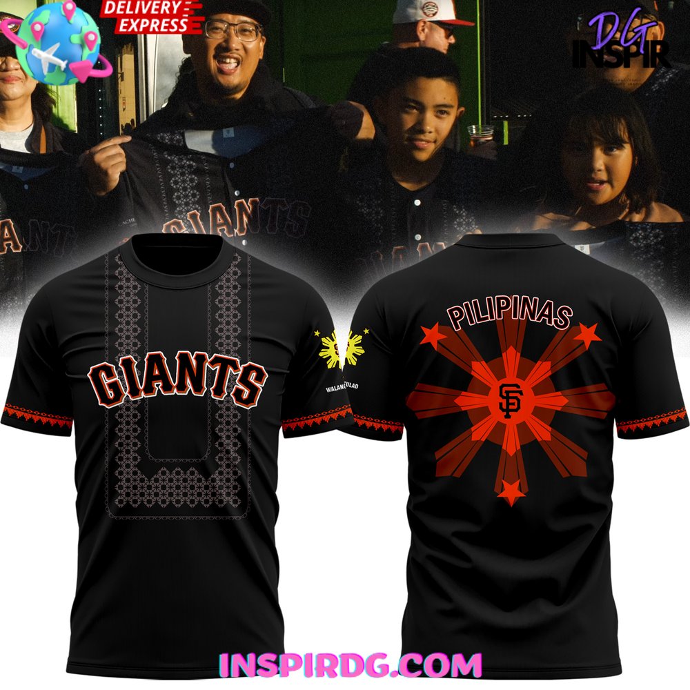 Buildercar - San Francisco Giants Filipino Heritage Night 2025 NHL T-shirt