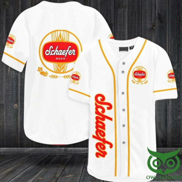 Buildercar - Schaefer Beer Baseball Jersey