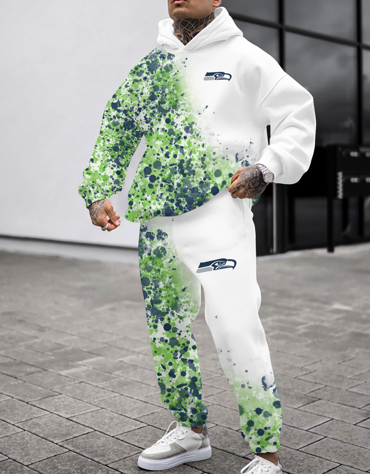 Buildercar - Seattle Seahawks NFL Sport Hoodie Tracksuit Style 278