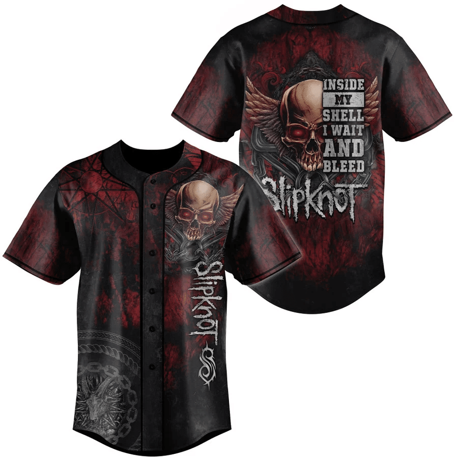 Buildercar - Slipknot Heavy Metal Band Baseball Jersey