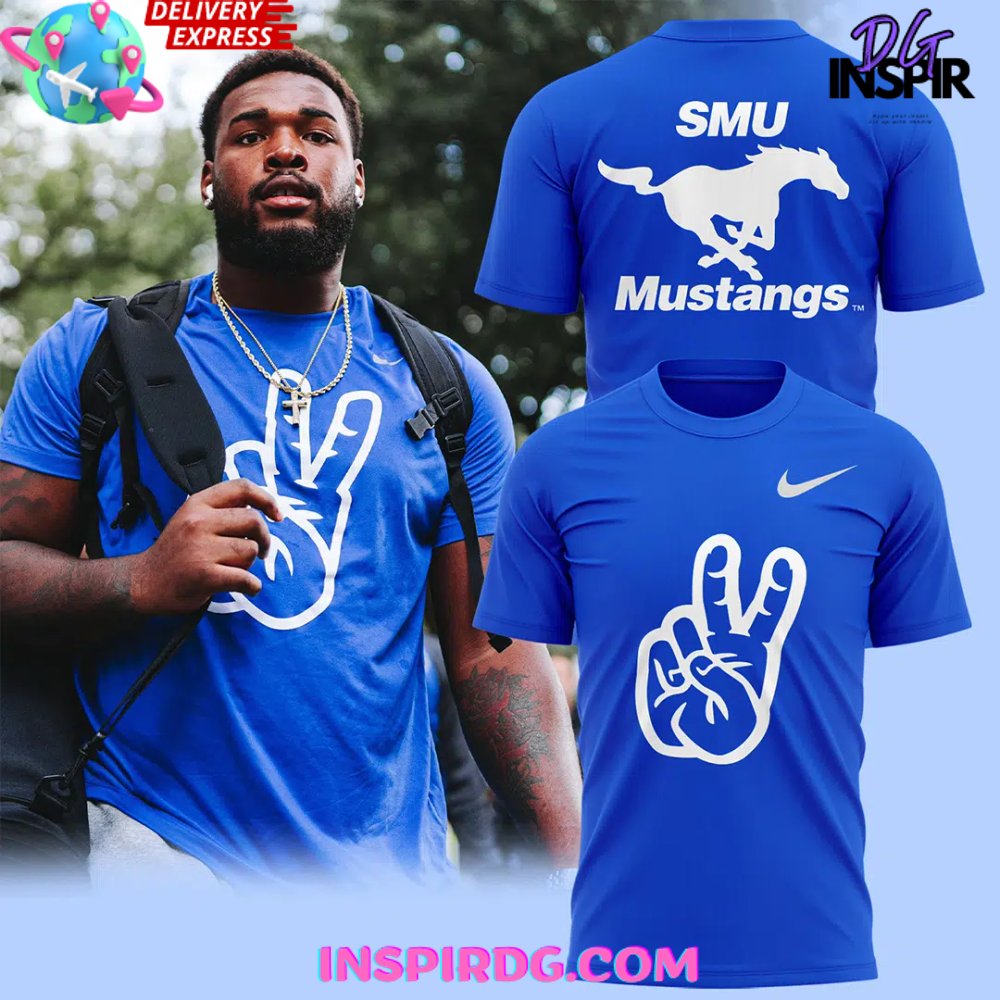 Buildercar - SMU Mustangs Victory 2025 NHL T-shirt