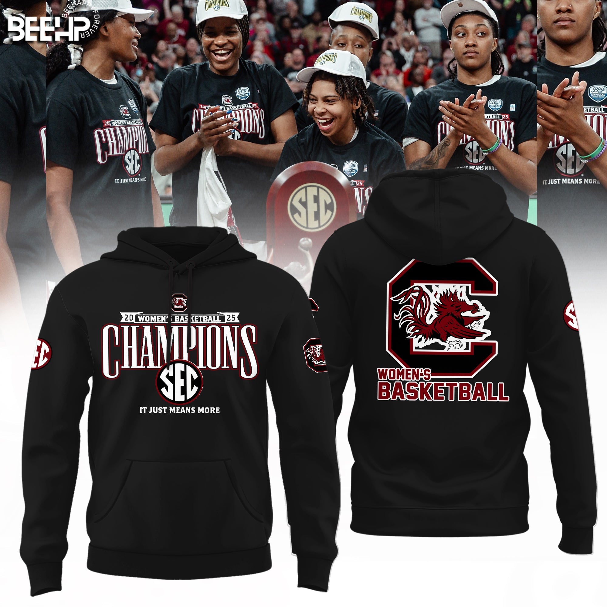 Buildercar - South Carolina Gamecocks It Just Means More NCAA Hoodie Tracksuit