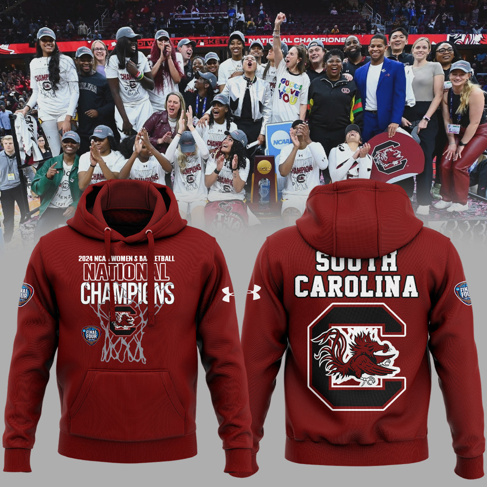 Buildercar - South Carolina Gamecocks National Basketball Championship NCAA Hoodie Tracksuit