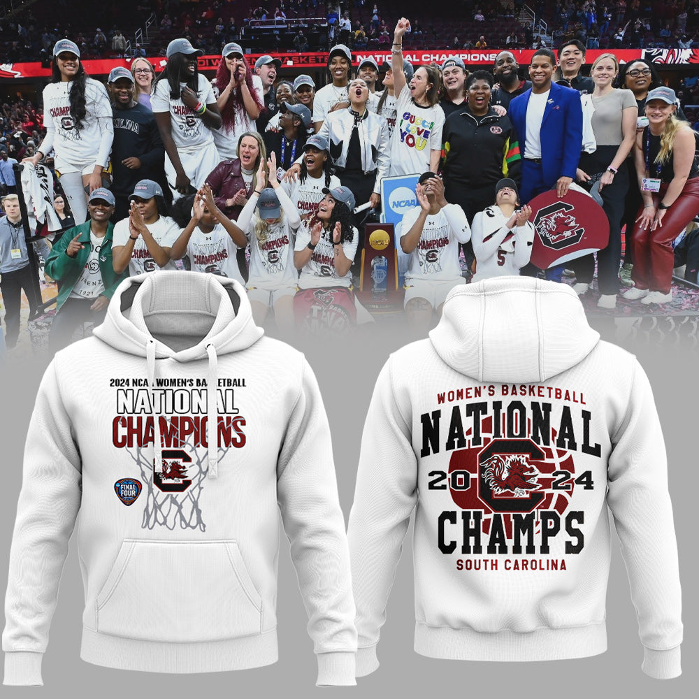 Buildercar - South Carolina Gamecocks Women National Basketball Champion NCAA Hoodie Tracksuit