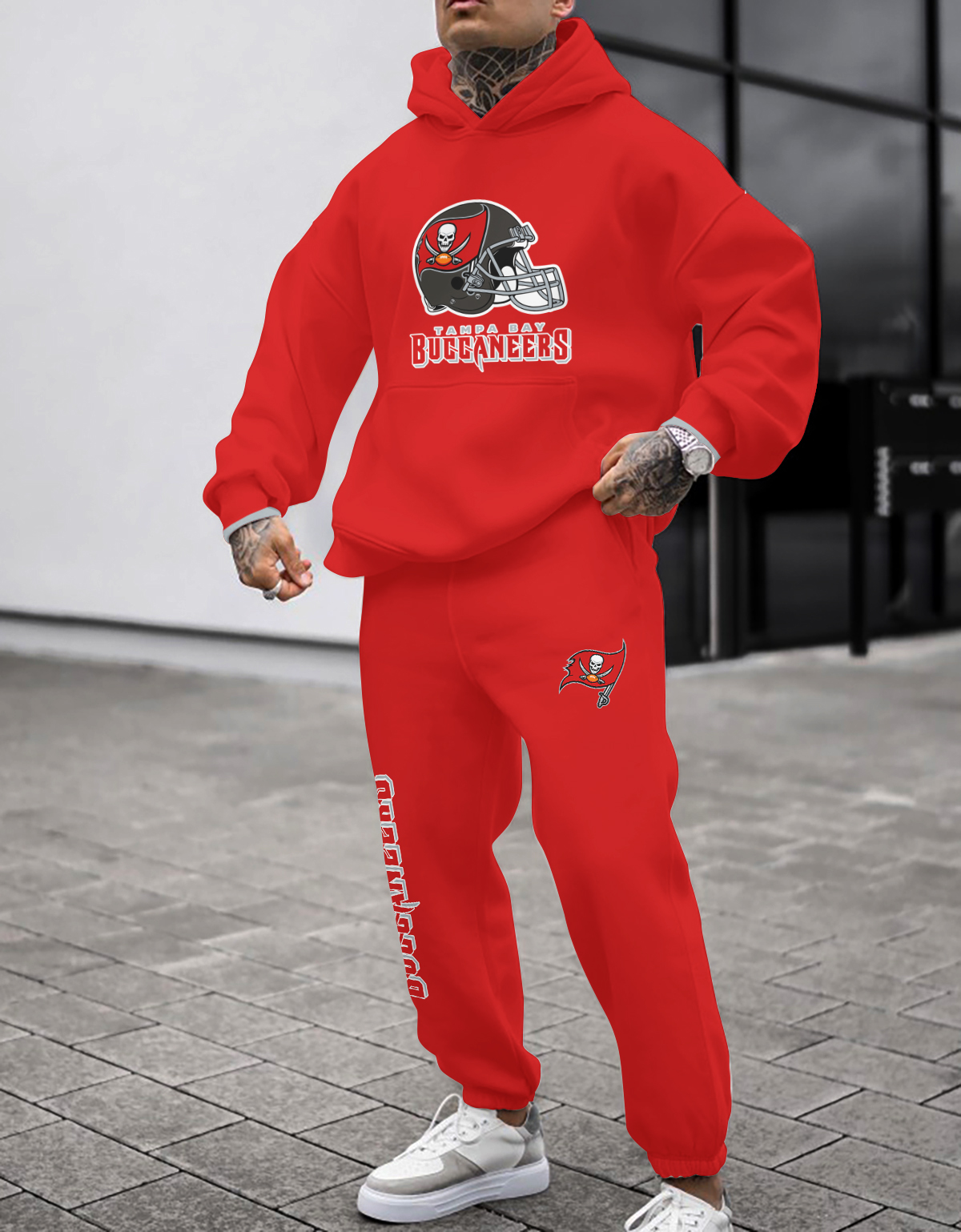 Buildercar - Tampa Bay Buccaneers NFL Sport Hoodie Tracksuit Style 89