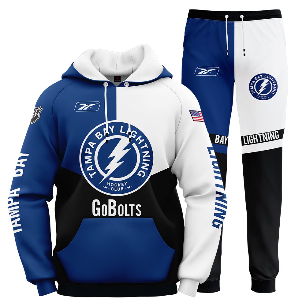 Buildercar - Tampa Bay Lightning NHL Team Sport Hoodie Tracksuit
