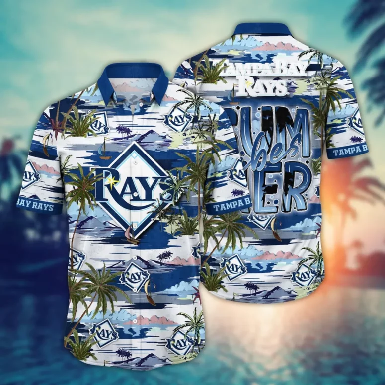 Buildercar - Tampa Bay Rays Endless Summer Hawaiian Shirt
