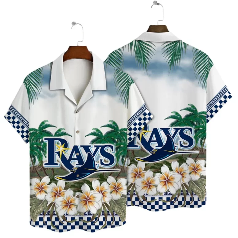Buildercar - Tampa Bay Rays Island Paradise Hawaiian Shirt