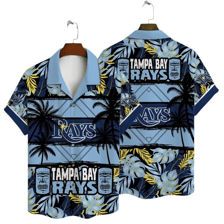 Buildercar - Tampa Bay Rays Palm Paradise Hawaiian Shirt