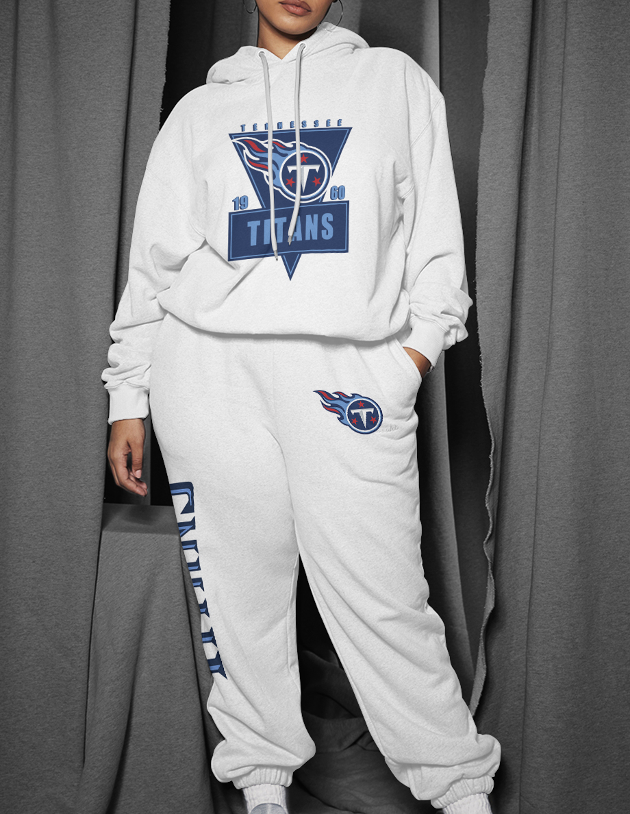 Buildercar - Tennessee Titans NFL Sport Hoodie Tracksuit Style 191