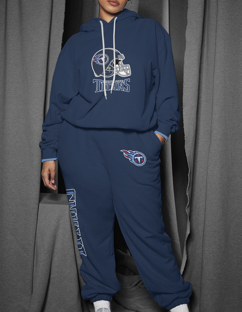 Buildercar - Tennessee Titans NFL Sport Hoodie Tracksuit Style 347