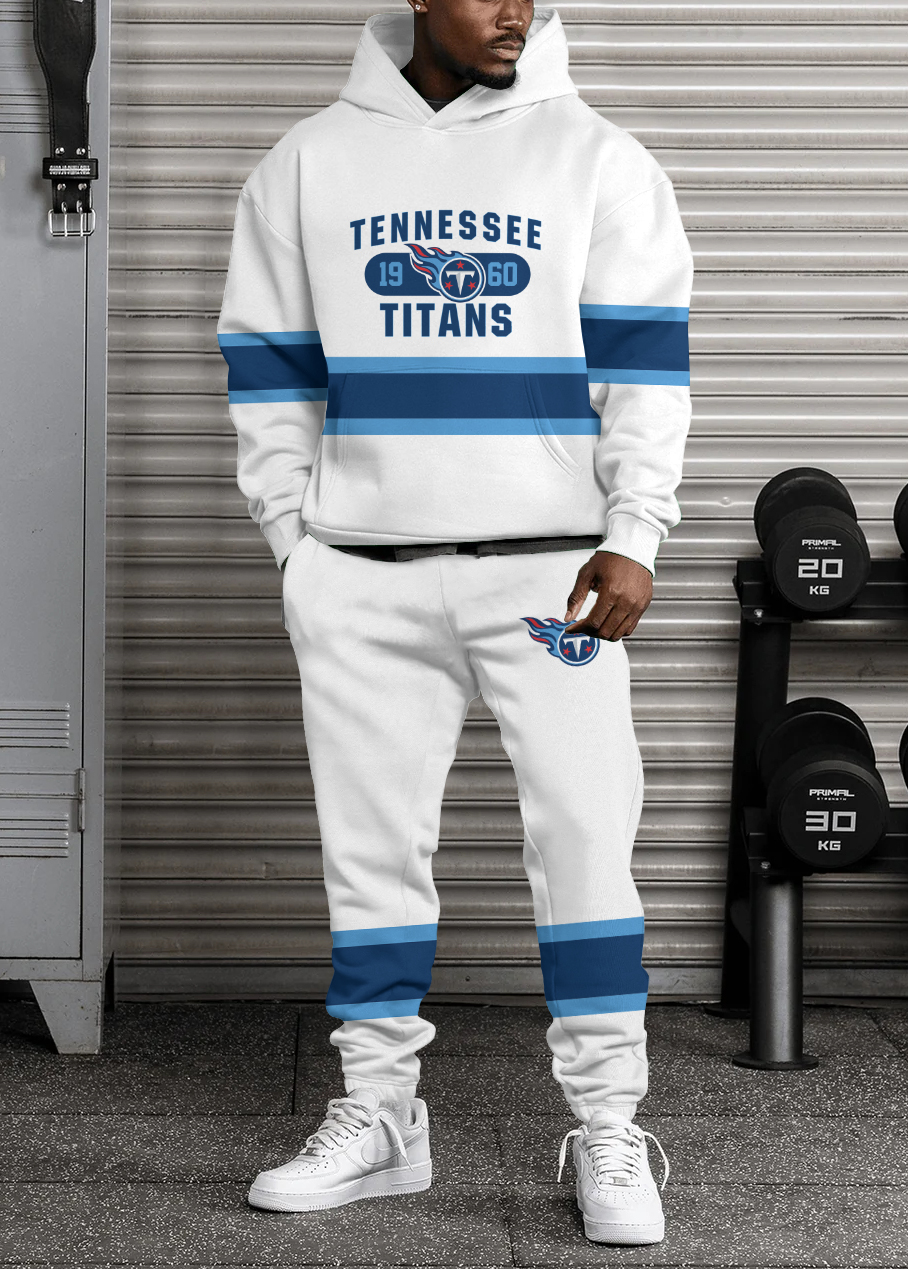 Buildercar - Tennessee Titans NFL Sport Hoodie Tracksuit Style 54
