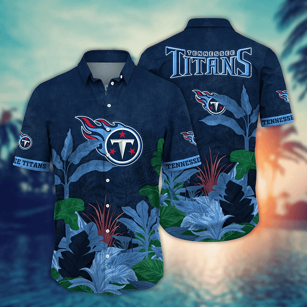 Buildercar - Tennessee Titans Under The Sea NFL Football Team Hawaiian Shirt