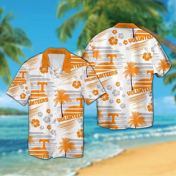 Buildercar - Tennessee Volunteers Coconut Island Hawaiian Shirt