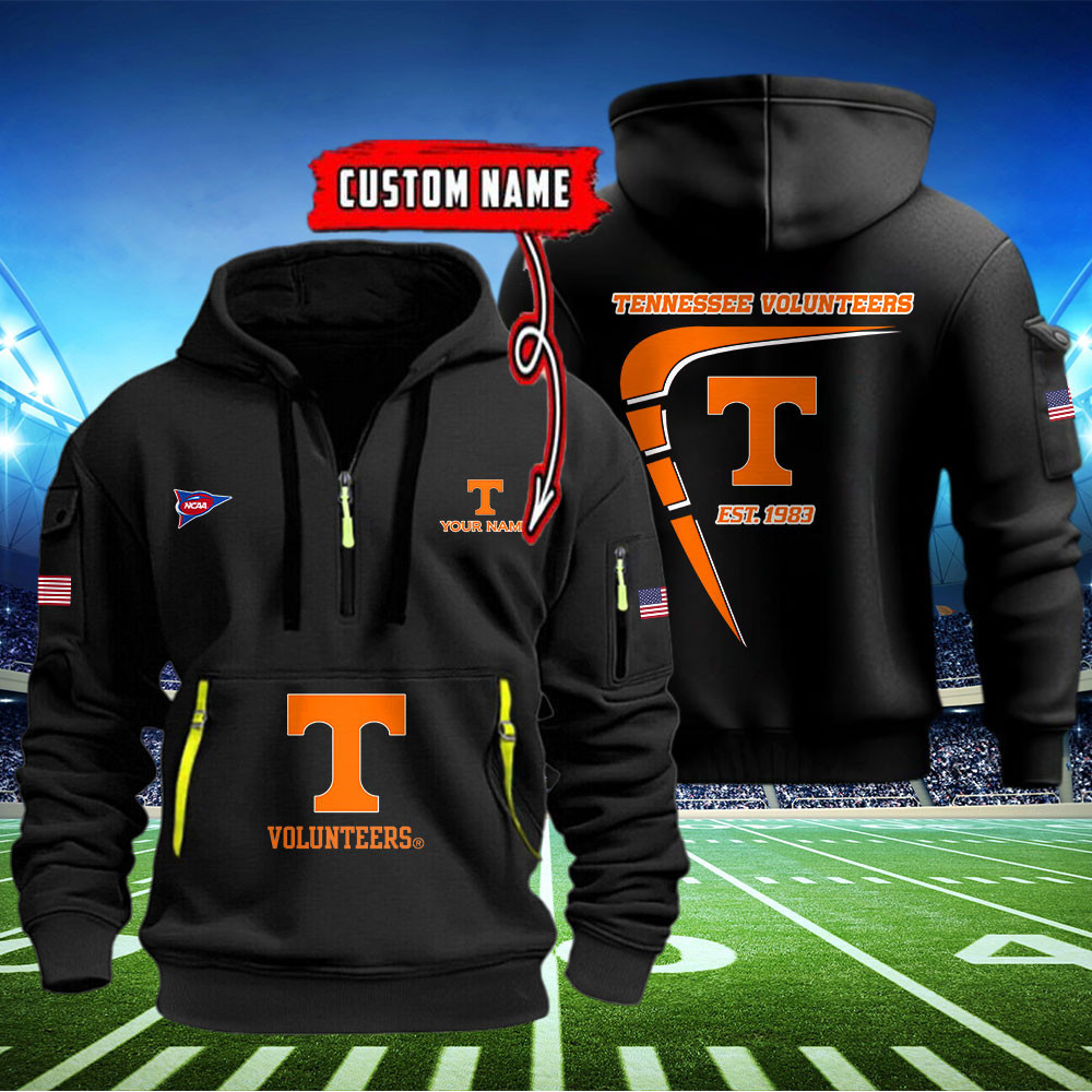 Buildercar - Tennessee Volunteers Quarter Zip Hoodie