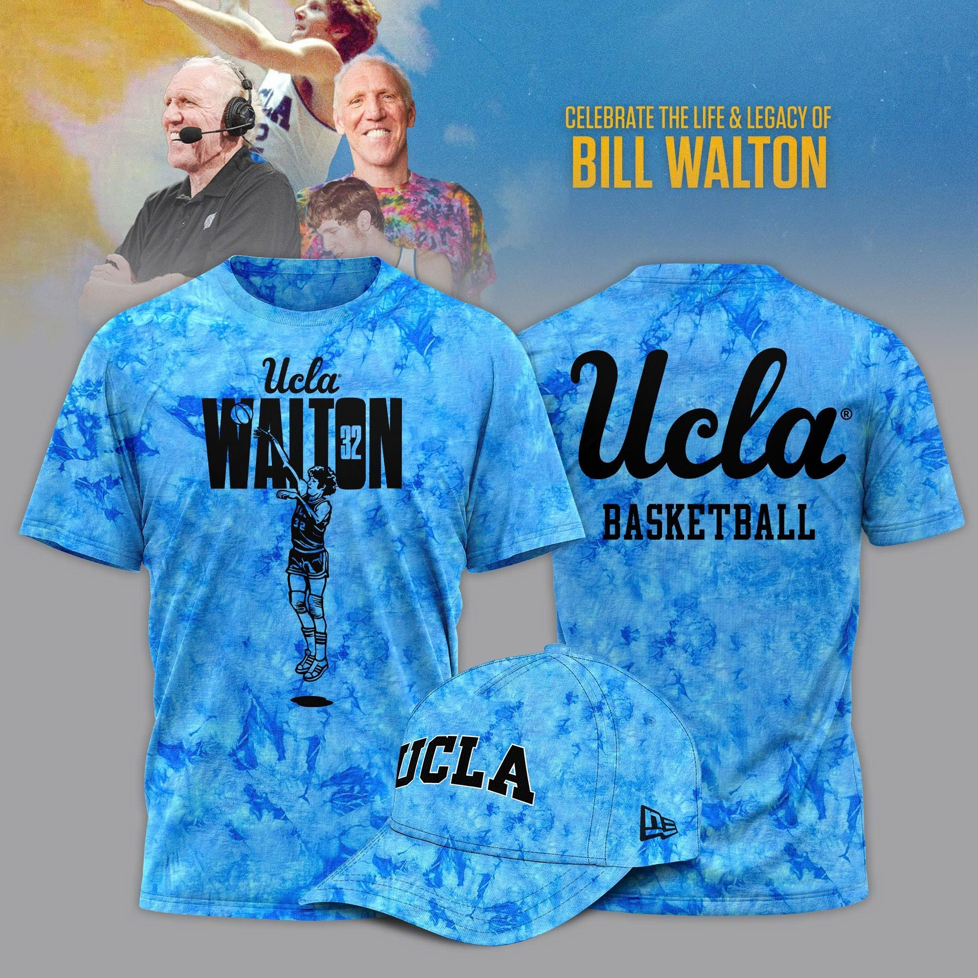 Buildercar - Ucla Bruins The Late Bill Walton T-Shirt Hoodie Suit
