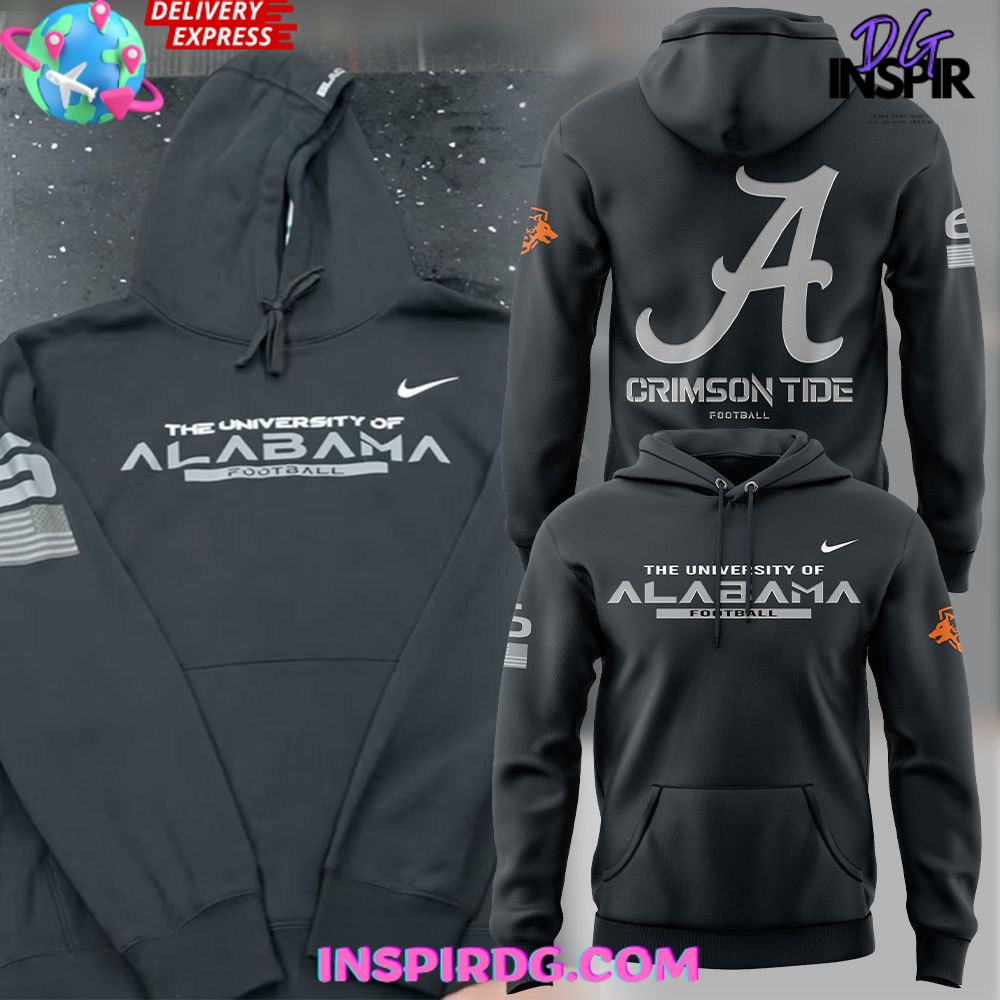 Buildercar - University of Alabama Crimson Tide Football Performance Sweatshirt Hoodie