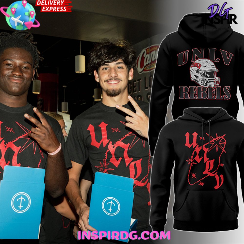 Buildercar - UNLV Rebels Football New 2025 Sweatshirt Hoodie