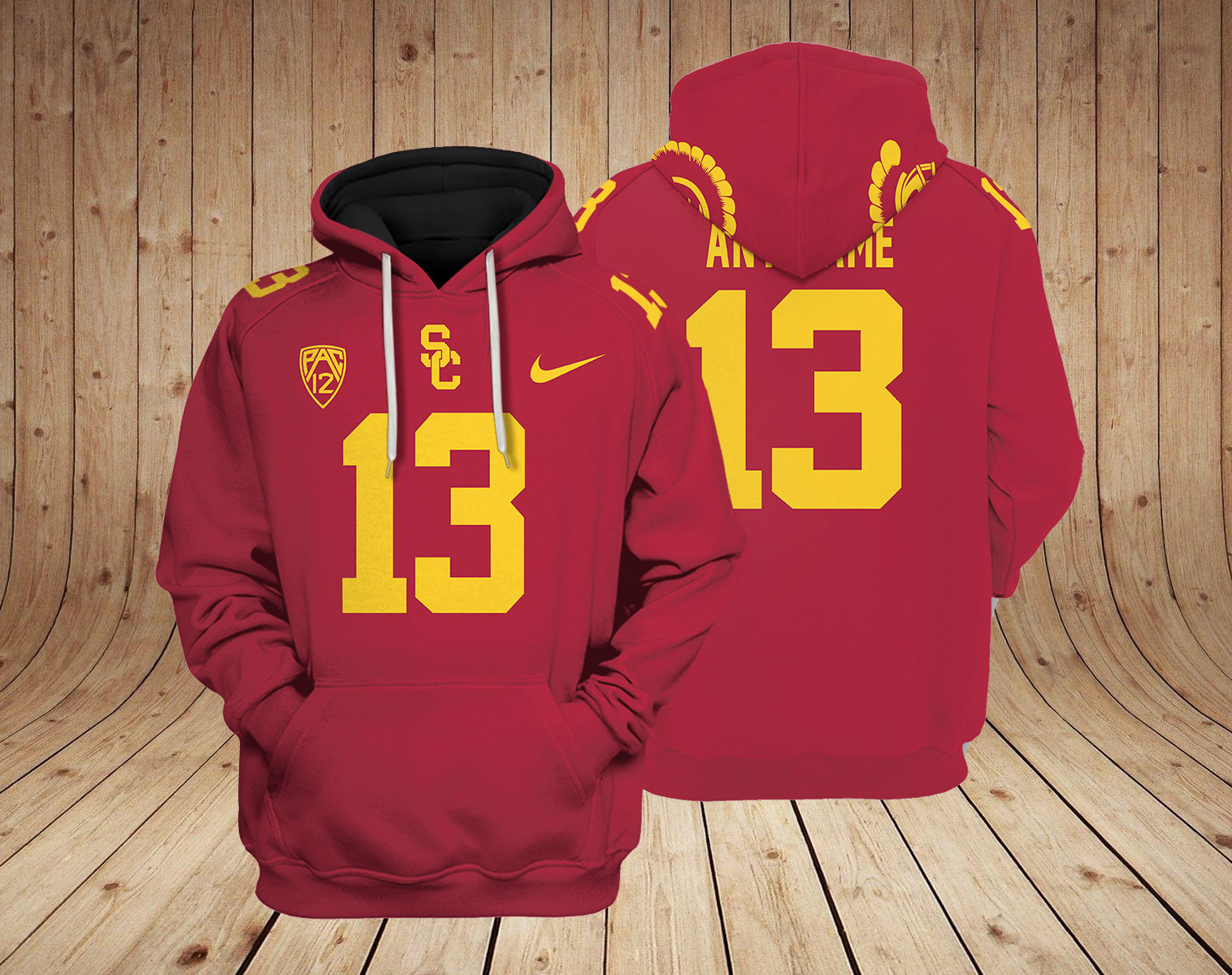 Buildercar - USC Trojans NCAA Custom 3D Hoodie PT19117