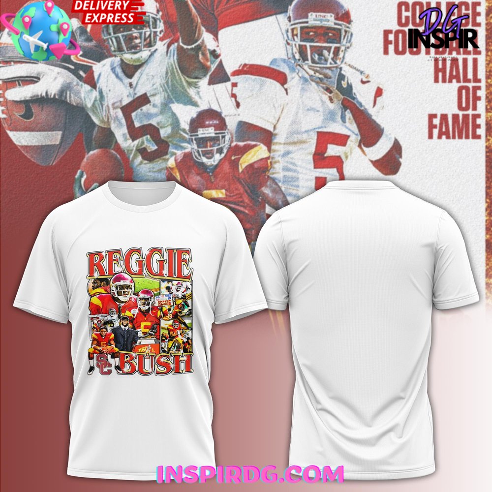 Buildercar - USC Trojans Reggie Bush 2025 NHL T-shirt