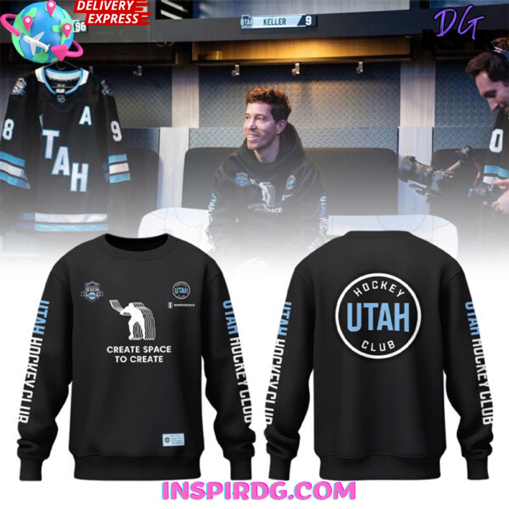 Buildercar - Utah Hockey Club x WhiteSpace 2025 Limited Sweatshirt Hoodie