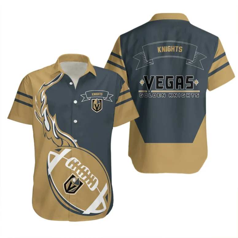 Buildercar - Vegas Golden Knights Gridiron Glory Hawaiian Shirt
