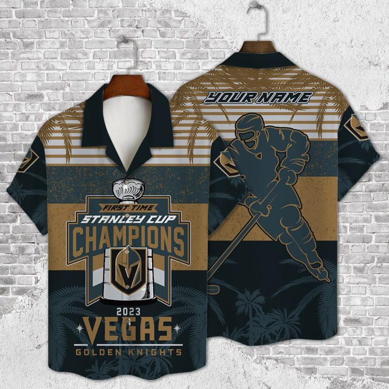 Buildercar - Vegas Golden Knights Historic Champions Hawaiian Shirt