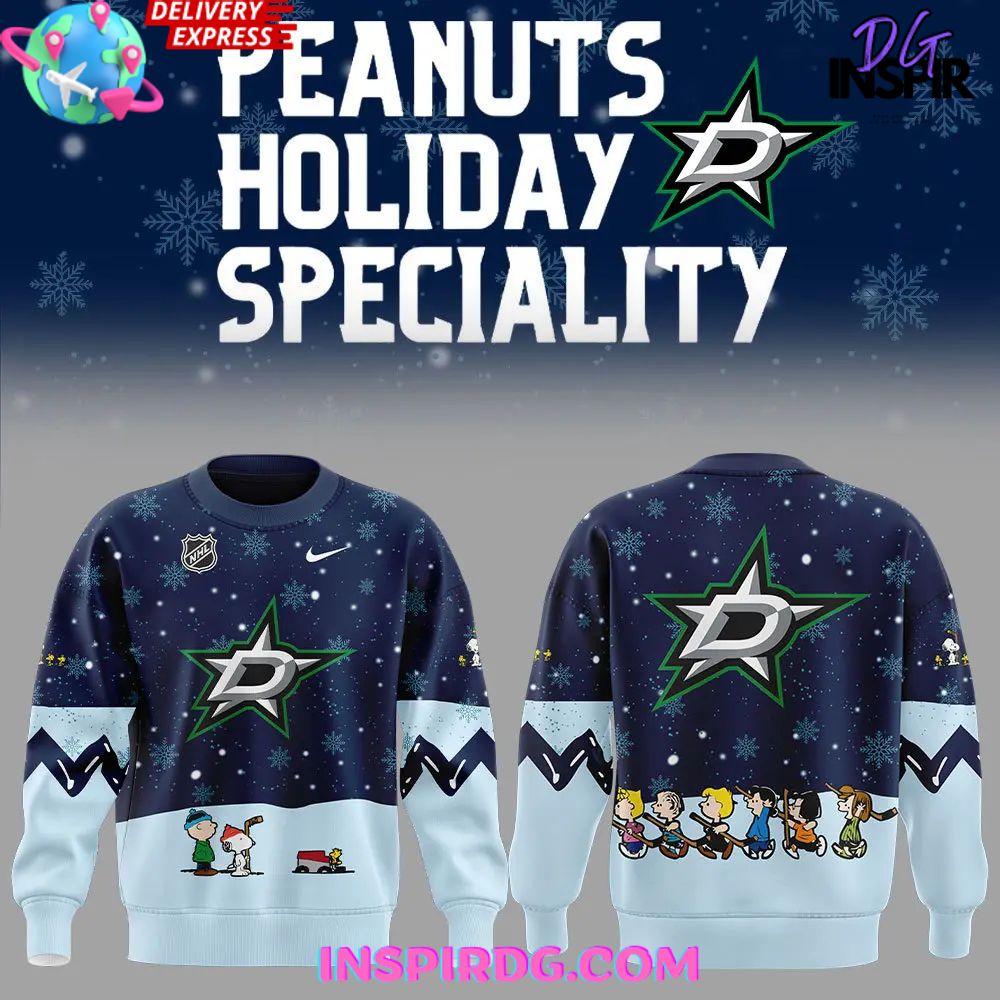 Buildercar - Vegas Golden Knights Peanuts Holiday Speciality Sweatshirt Hoodie