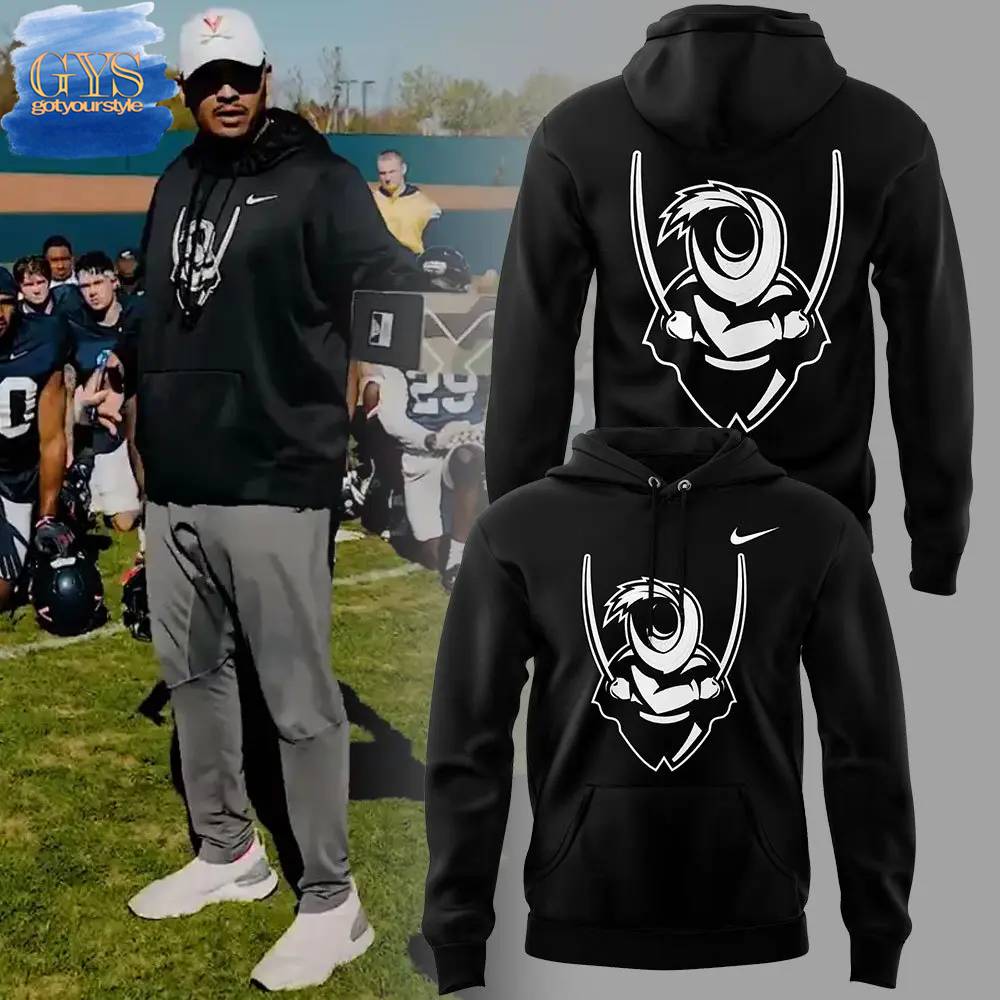 Buildercar - Virginia Cavaliers Dark Mode Classic Edition Hoodie