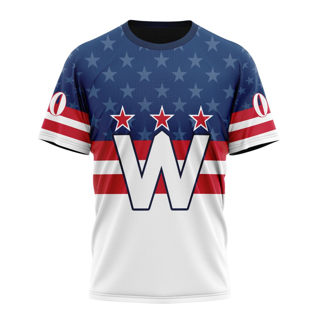 Buildercar - Washington Capitals Personalized Alternate Concepts Kits 01 Personalized Name And Number T-Shirt