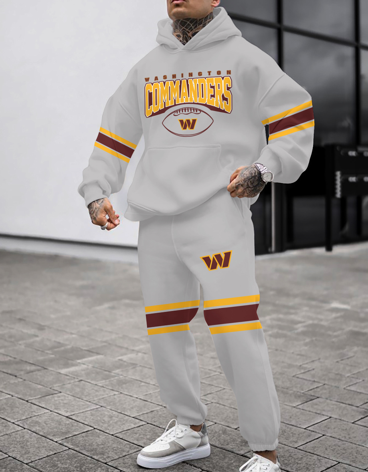 Buildercar - Washington Commanders NFL Sport Hoodie Tracksuit Style 15