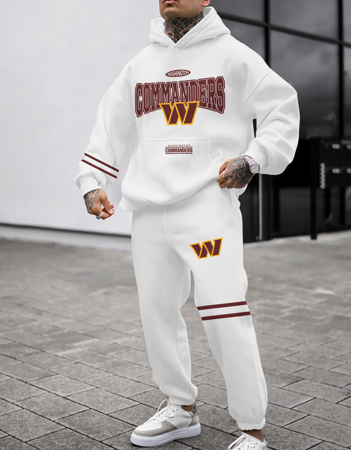 Buildercar - Washington Commanders NFL Sport Hoodie Tracksuit Style 23