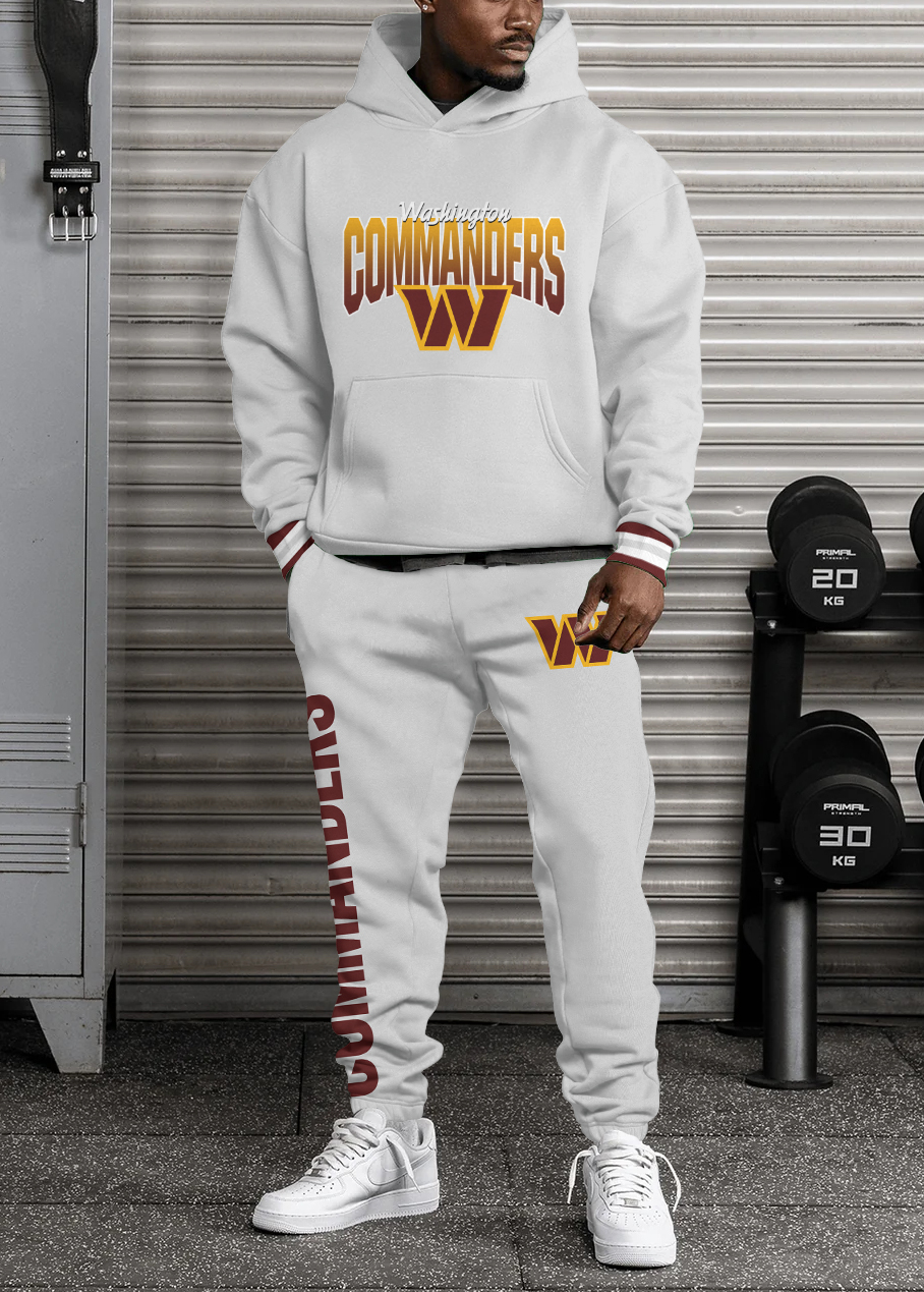 Buildercar - Washington Commanders NFL Sport Hoodie Tracksuit Style 453