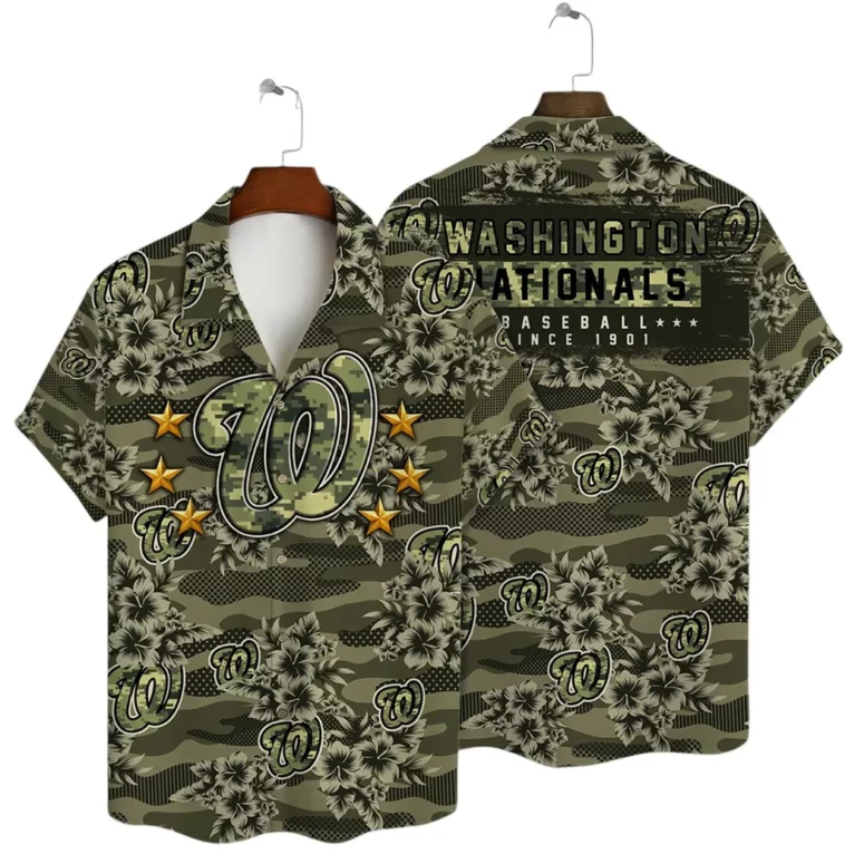 Buildercar - Washington Nationals Baseball Since 1901 Hawaiian Shirt
