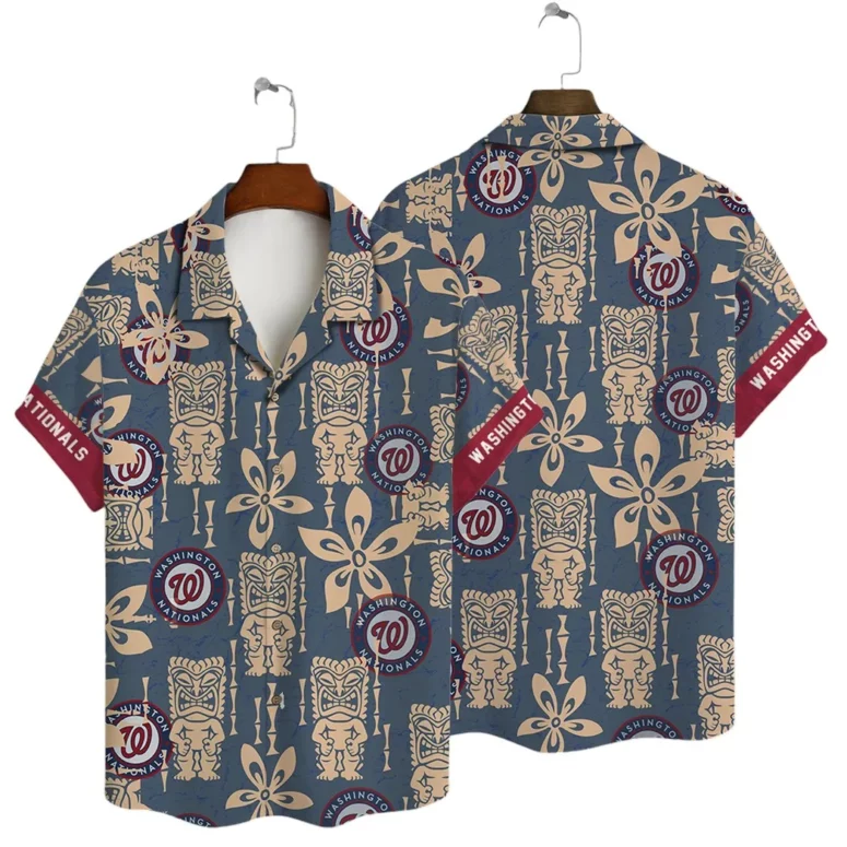 Buildercar - Washington Nationals Island Escape Hawaiian Shirt