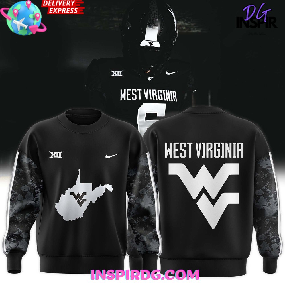 Buildercar - West Virginia Mountaineers 2025 Coal Rush Sweatshirt Hoodie