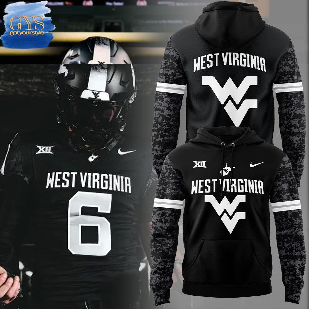 Buildercar - West Virginia Mountaineers Special Coal Black New Version Hoodie