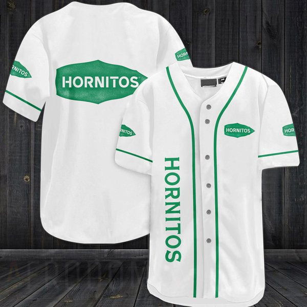 Buildercar - White Hornitos Reposado Tequila Baseball Jersey