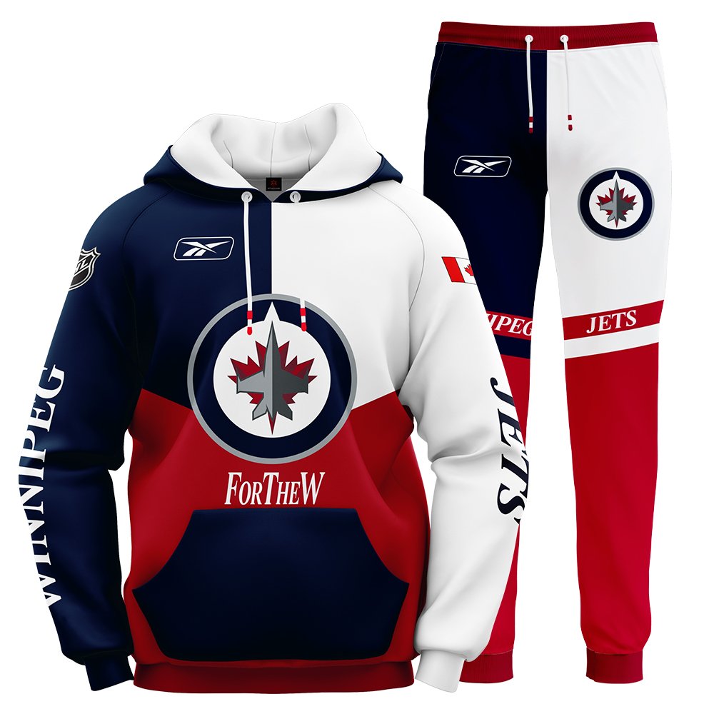 Buildercar - Winnipeg Jets NHL Team Sport Hoodie Tracksuit