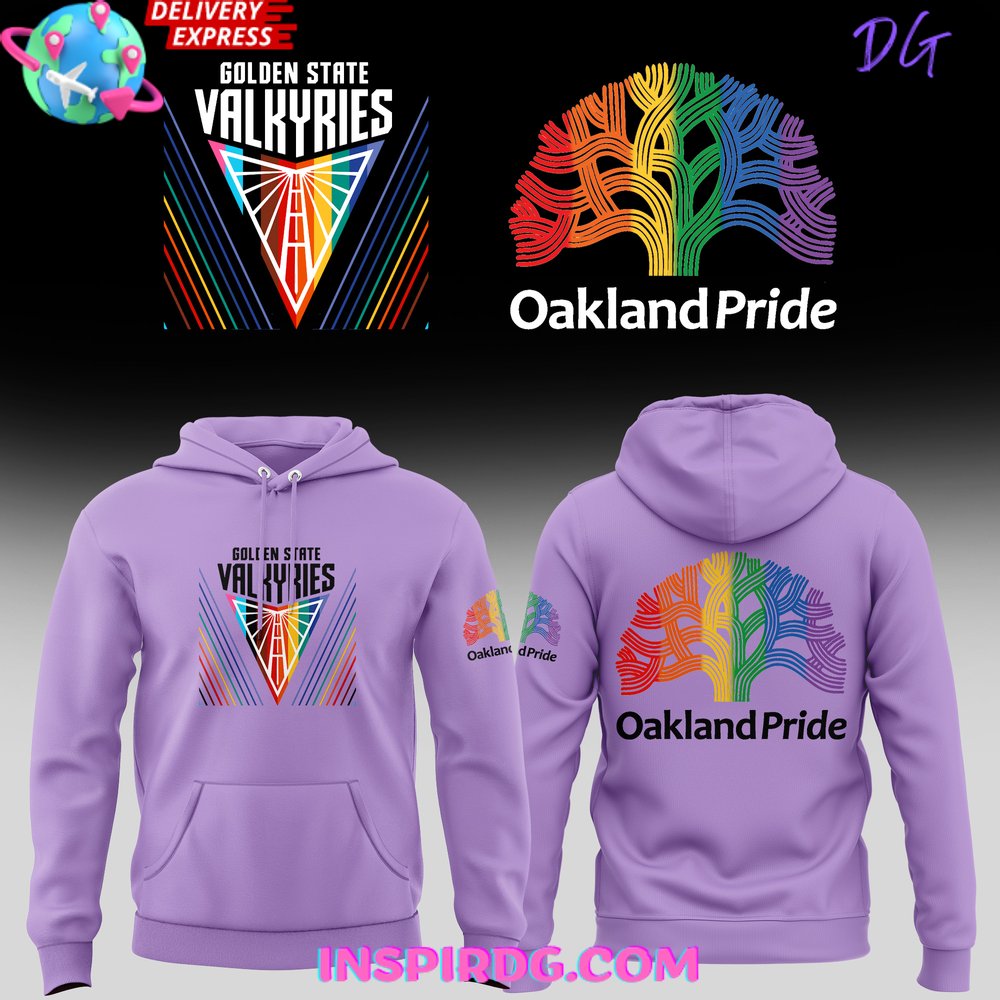 Buildercar - WNBA Golden State Valkyries Oakland Pride Purple Sweatshirt Hoodie