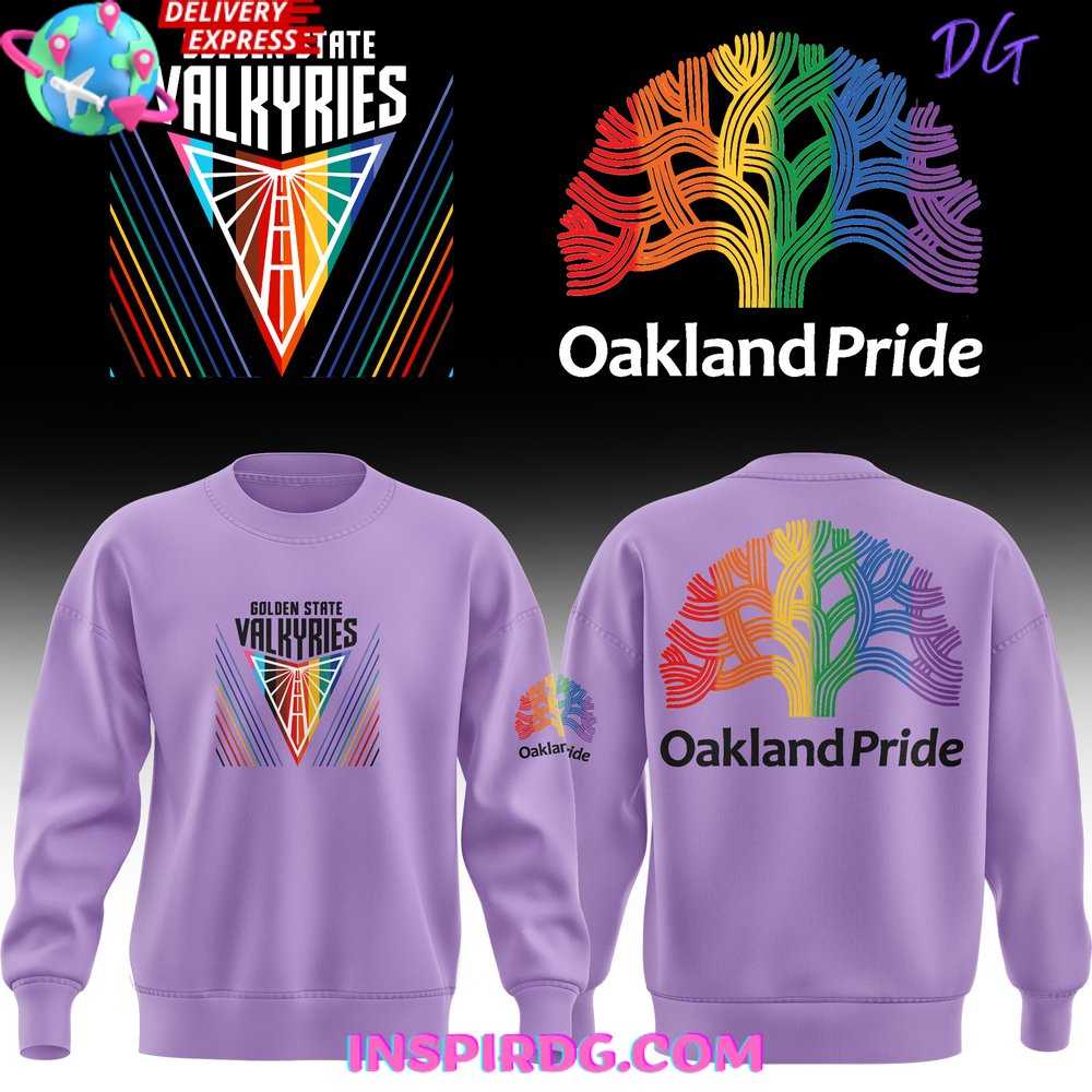 Buildercar - WNBA Golden State Valkyries Oakland Pride Purple Sweatshirt Hoodie